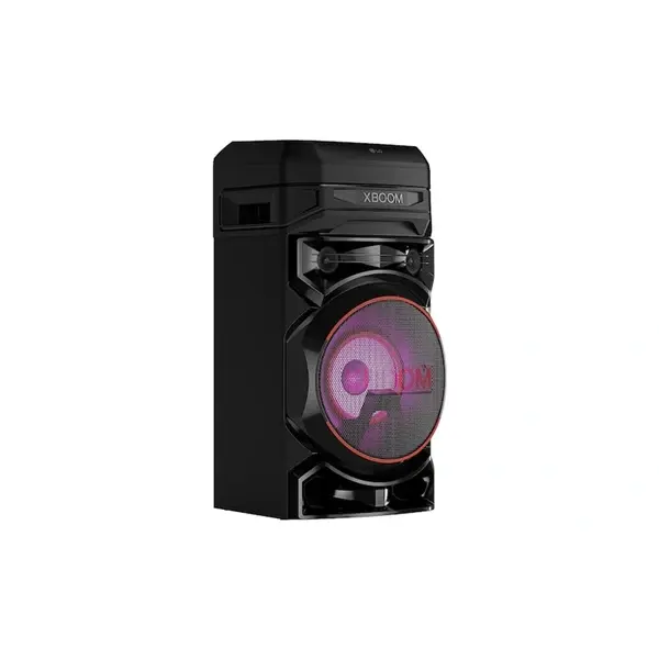 LG RNC5 XBOOM Bluetooth party hangszóró, LED világítás, karaoke/DJ funkció, Fekete – 4. kép