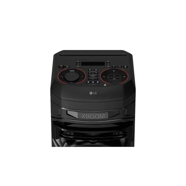 LG RNC5 XBOOM Bluetooth party hangszóró, LED világítás, karaoke/DJ funkció, Fekete – 6. kép