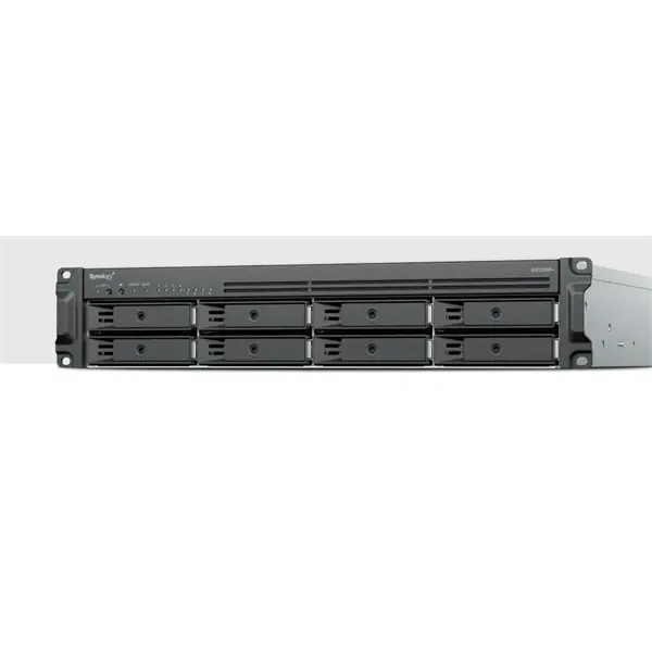 SYNOLOGY NAS 8 Fiókos RS1226+ AMD Ryzen V1500B 4x2,2GHz, 4GB DDR4 ECC, 2x2,5GbE, 2x3.2USB