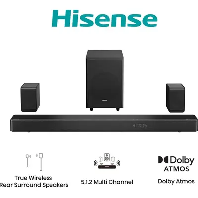 HISENSE AX5125H Hangprojektor 5.1.2CH DTS/DD, 500W, Fekete – 2. kép