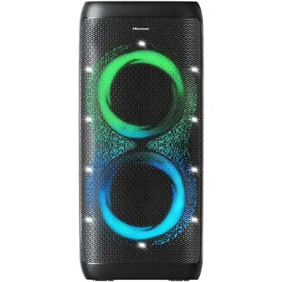 HISENSE Party Thunder Bluetooth Hangszóró, 6 hangszóró, 620W, Fekete