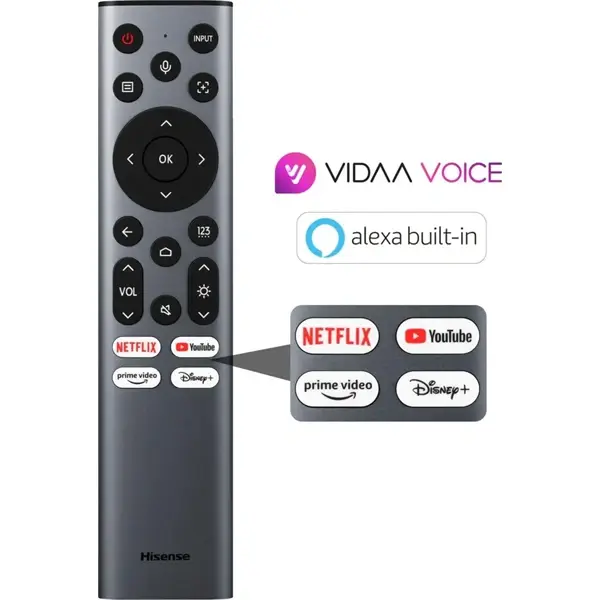 HISENSE C2-Pro Mini Laser Projektor 4K, 3840x2160, 16:9, 65"-300" 2600lm, Fekete – 4. kép