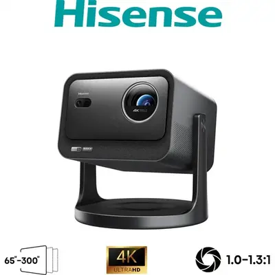 HISENSE C3 Mini Laser Projektor, 4K Ultra HD 3840x2160, 16:9, 65"-300" 2000lm, Fekete