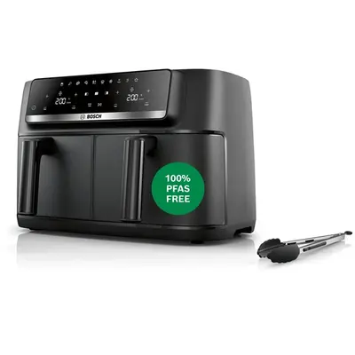 BOSCH MAFD440B7 Serie 4 Két fiókos Forrólevegős sütő, 4,5L, 2500W, Fekete