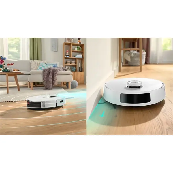 BOSCH BCRD2W Spotless Advanced+ Robotporszívó és felmosó, Fehér – 7. kép