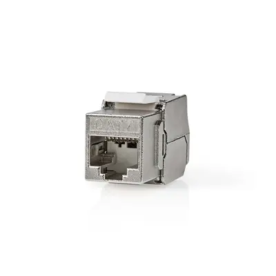 Nedis CCGB89740ME CAT7 / Keystone, RJ45 aljzat, SFTP, Fém