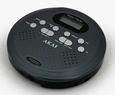 Akai ACDP-200 Plus hordozható bluetooth CD-lejátszó