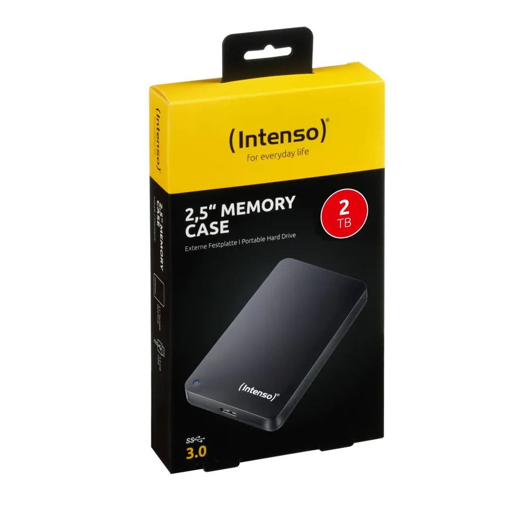 Intenso 2TB 2,5" USB3.2 Memory Case Black – 2. kép