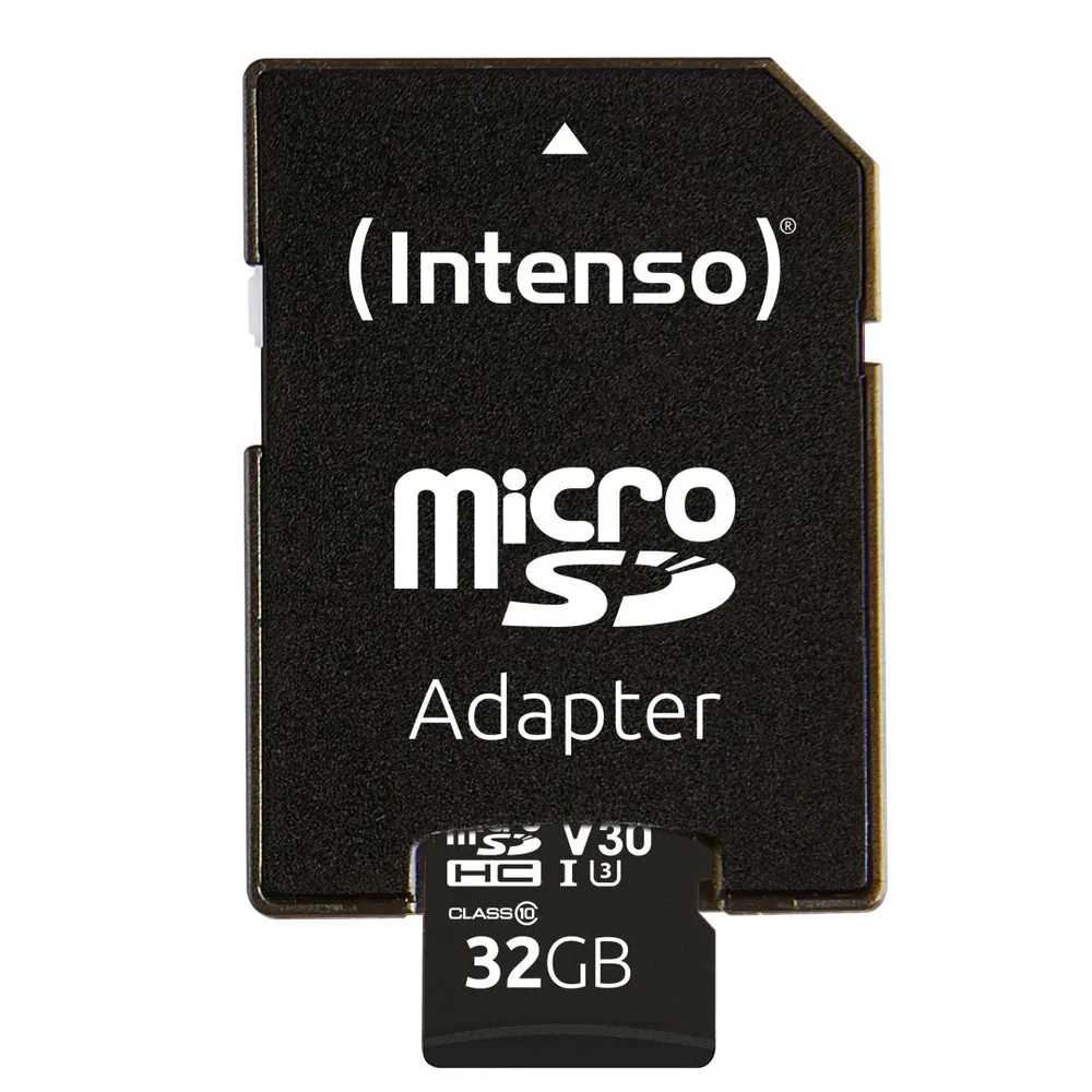 Intenso 32GB MicroSDXC Professional Class 10 U3 V30 + adapterrel – 4. kép