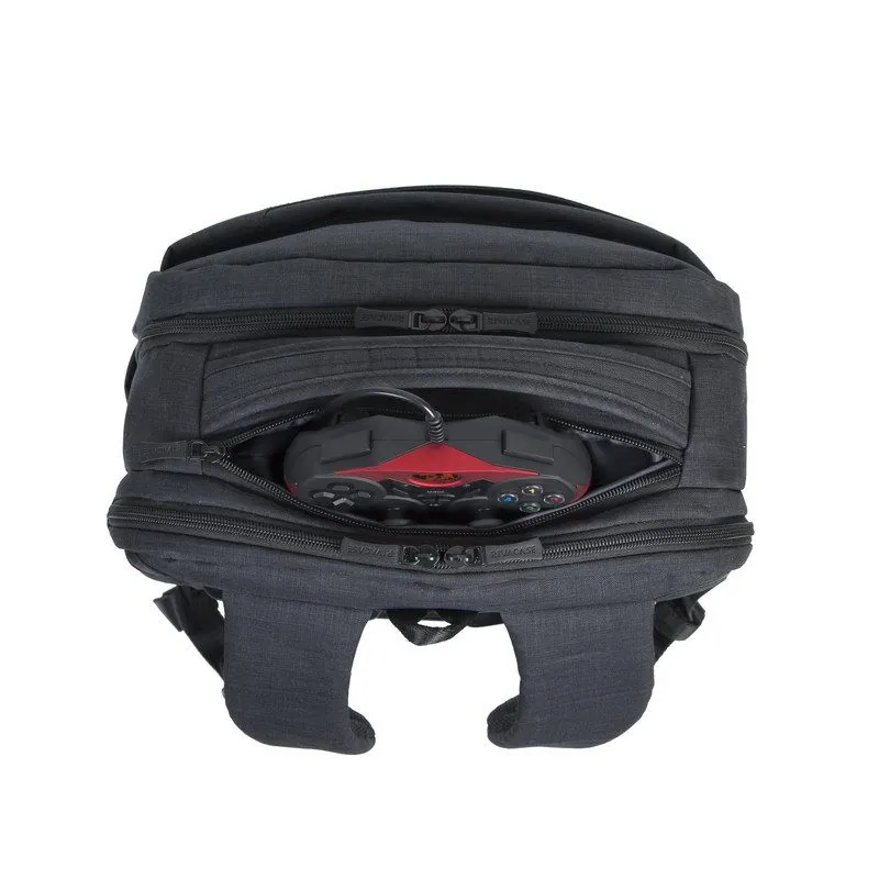 RivaCase 8365 Biscayne Laptop backpack 17,3" Black – 4. kép