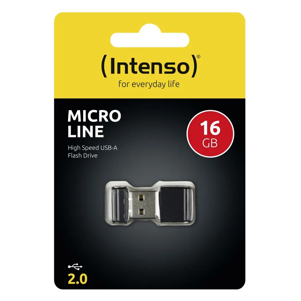 Intenso 16GB Micro Line USB2.0 Black – 2. kép