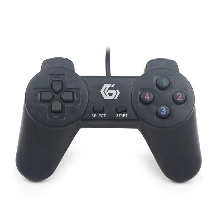 Gembird JPD-UB-01 USB Gamepad Black – 2. kép