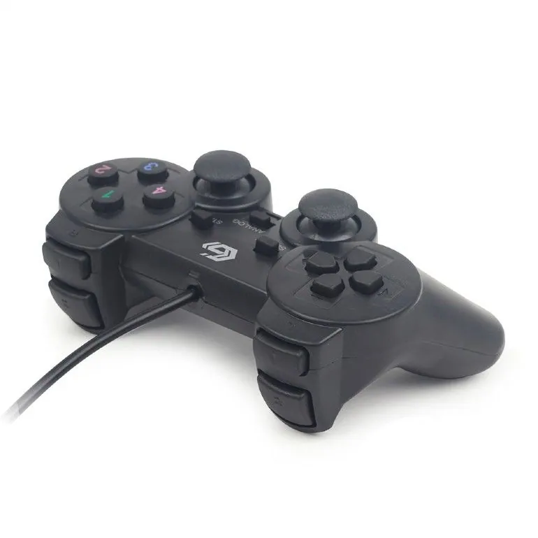 Gembird JPD-UDV-01 USB Gamepad Black – 3. kép