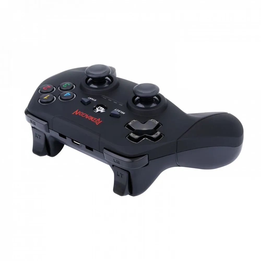 Redragon Harrow Wireless gamepad Black PC/PS3 – 6. kép