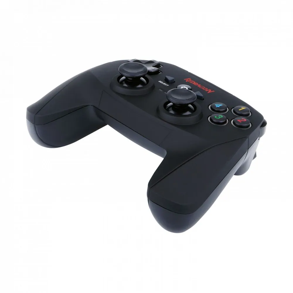 Redragon Harrow Wireless gamepad Black PC/PS3 – 7. kép