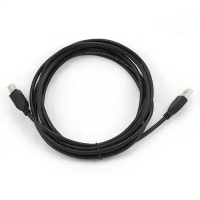 Gembird Premium quality USB 2.0 A-plug B-plug cable 3m Black – 2. kép