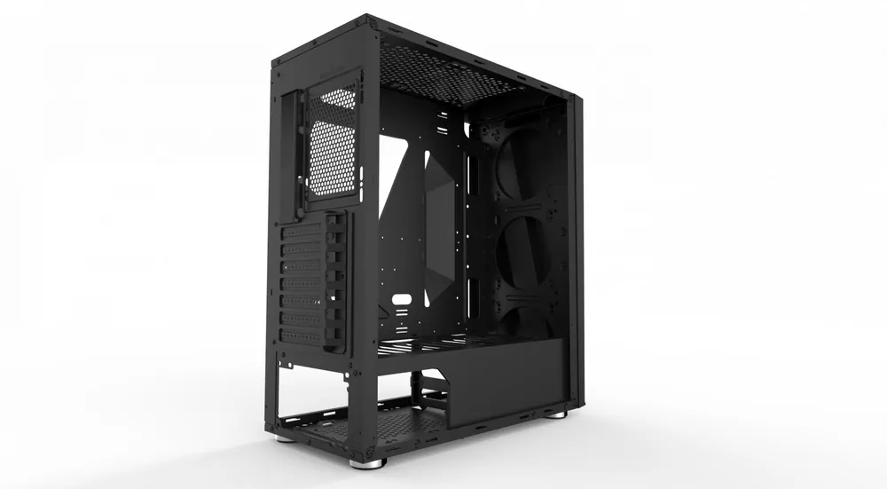AIO Lumina Gamer Tempered Glass Black – 6. kép