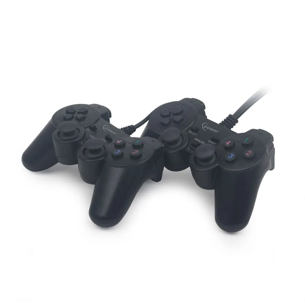 Gembird JPD-UDV2-01 USB Gamepad Black – 3. kép