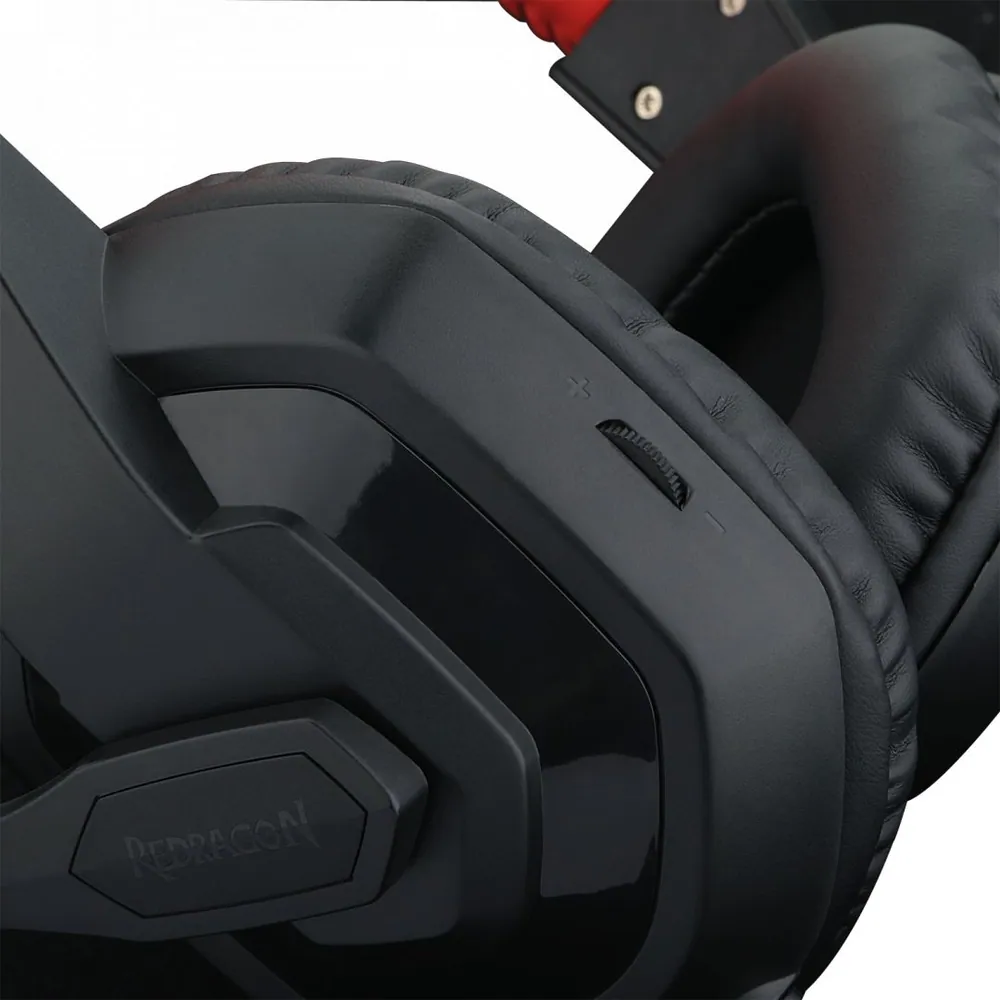 Redragon Ares Gaming Headset Black/Red – 4. kép