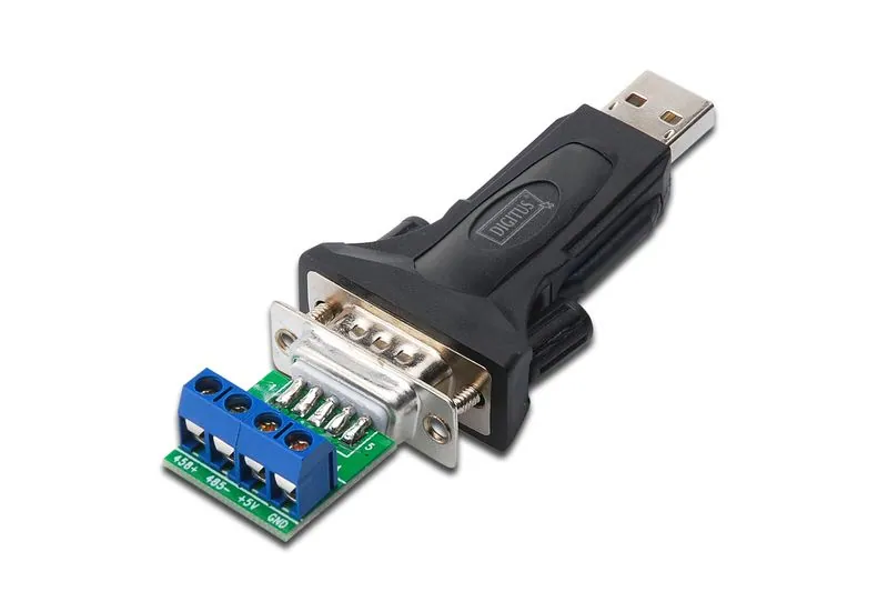 Digitus DA-70157 USB to serial adapter Black – 3. kép