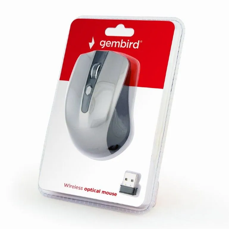 Gembird MUSW-4B-04-BG Wireless optical mouse Black/Space Grey – 3. kép