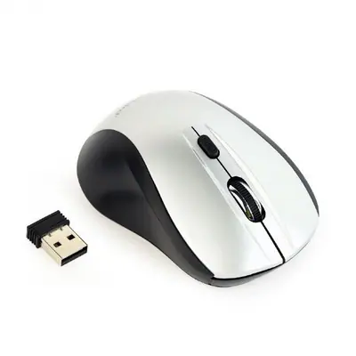 Gembird MUSW-4B-02-BS Wireless optical mouse Black/Silver – 2. kép