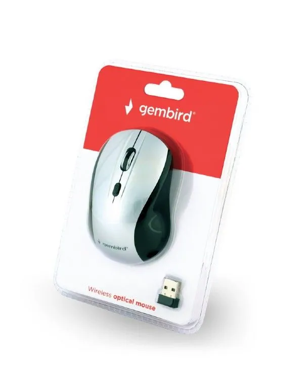 Gembird MUSW-4B-02-BS Wireless optical mouse Black/Silver – 3. kép