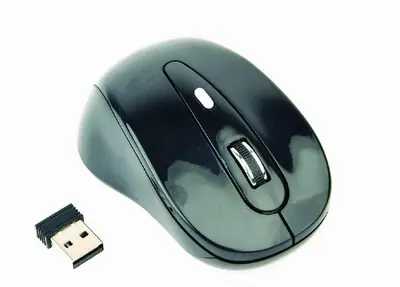 Gembird MUSW-6B-01 wireless optical mouse Black – 2. kép