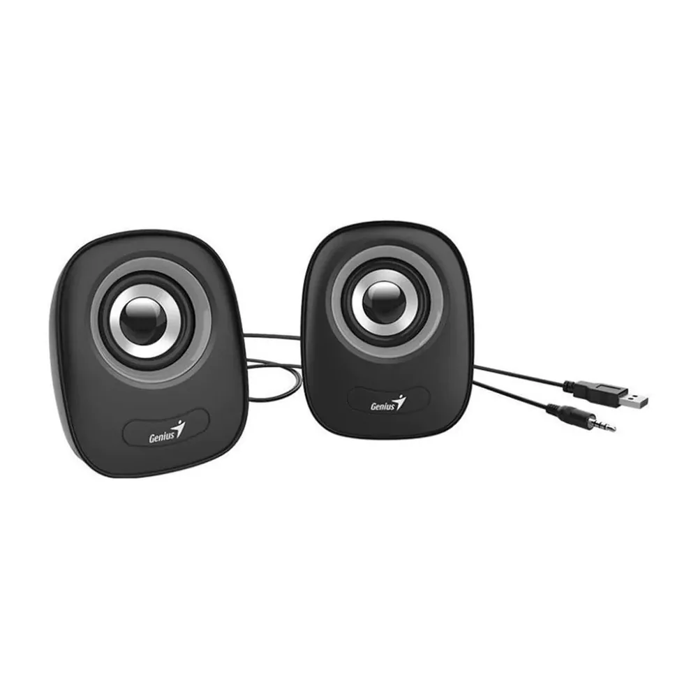 Genius SP-Q160 2.0 hangszóró Black/Iron Gray – 2. kép
