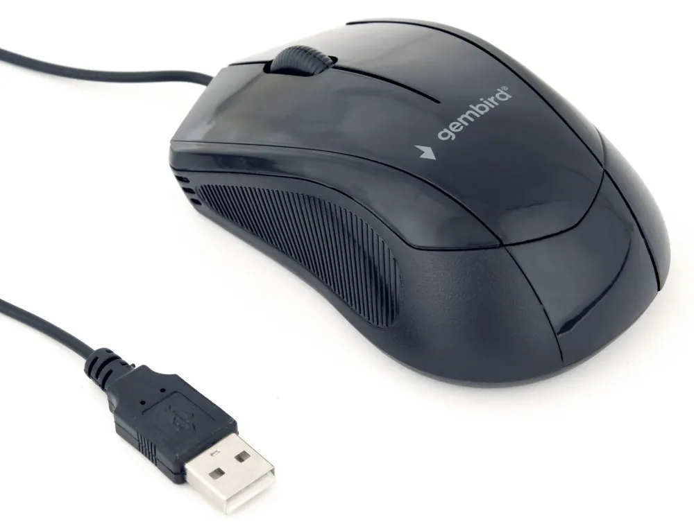 Gembird MUS-3B-02 optical mouse Black – 4. kép