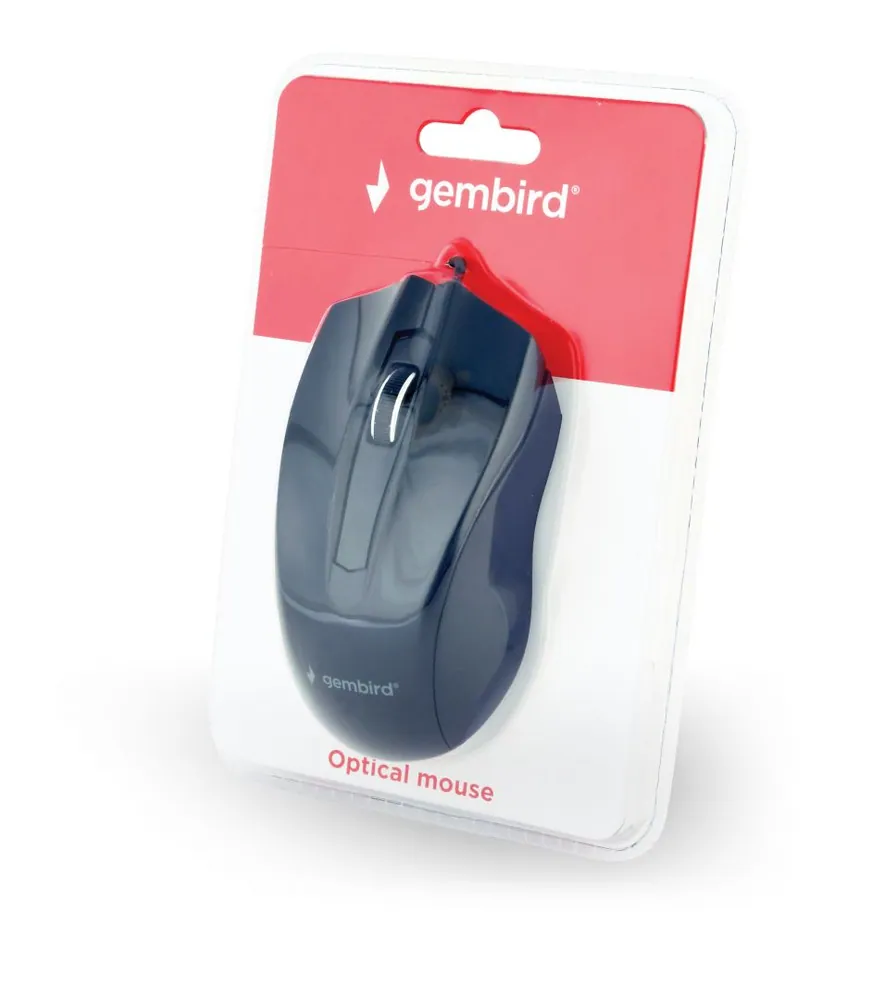 Gembird MUS-3B-01 optical mouse Black – 3. kép