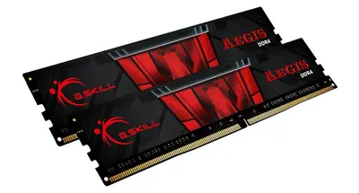 G.SKILL 32GB DDR4 3200MHz Kit(2x16GB) Aegis Black – 2. kép