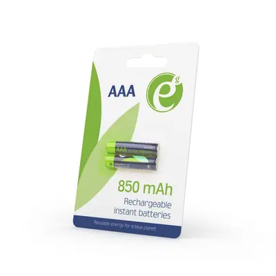 Gembird 850mAh AAA Ni-MH akkumulátor 2db/csomag – 2. kép