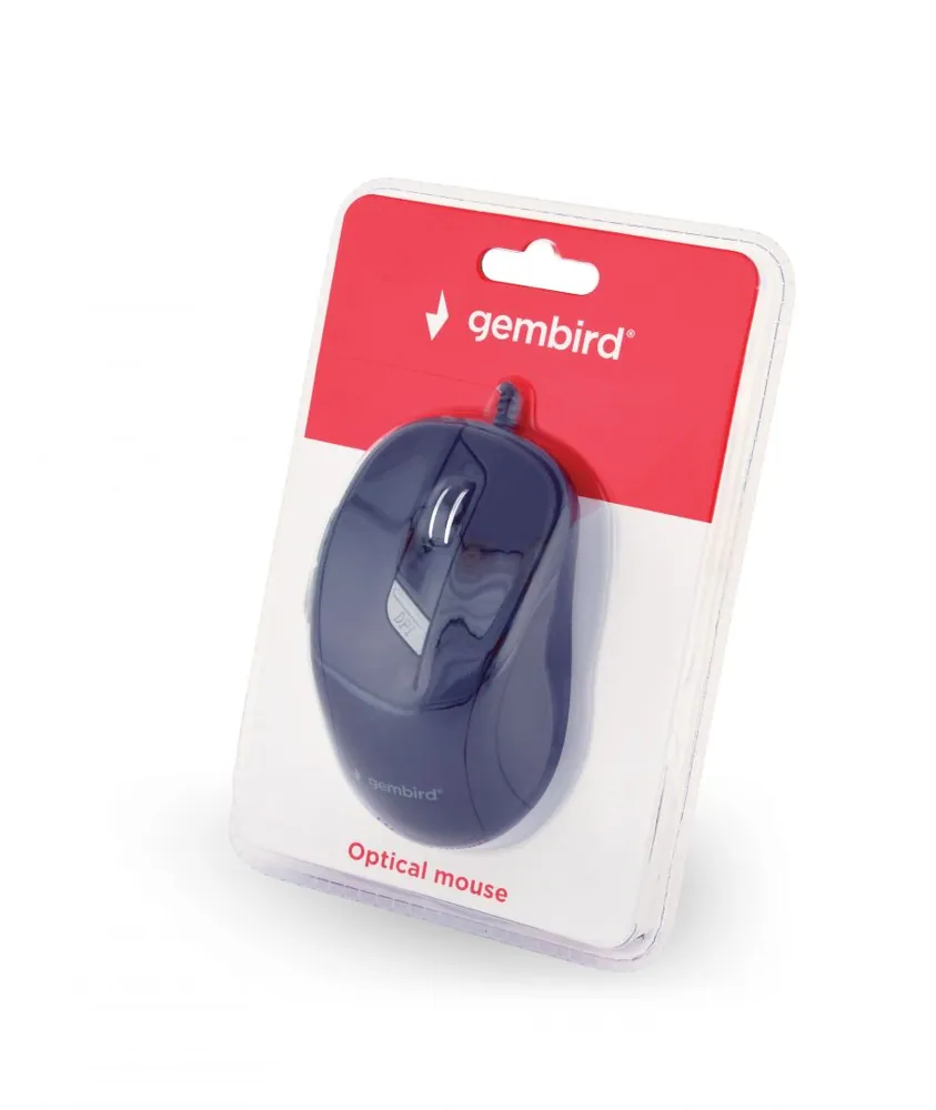 Gembird MUS-6B-01 optical mouse Black – 3. kép
