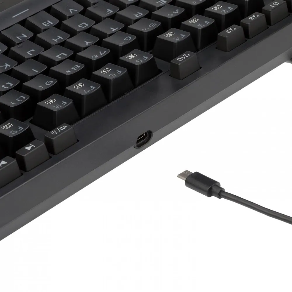 Redragon Vishnu RGB Wireless/Wired Blue Mechanical Gaming Keyboard Black HU – 4. kép