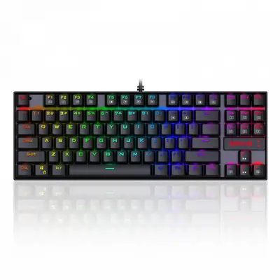 Redragon Kumara RGB K552 Red USB magyar mechanikus billentyűzet