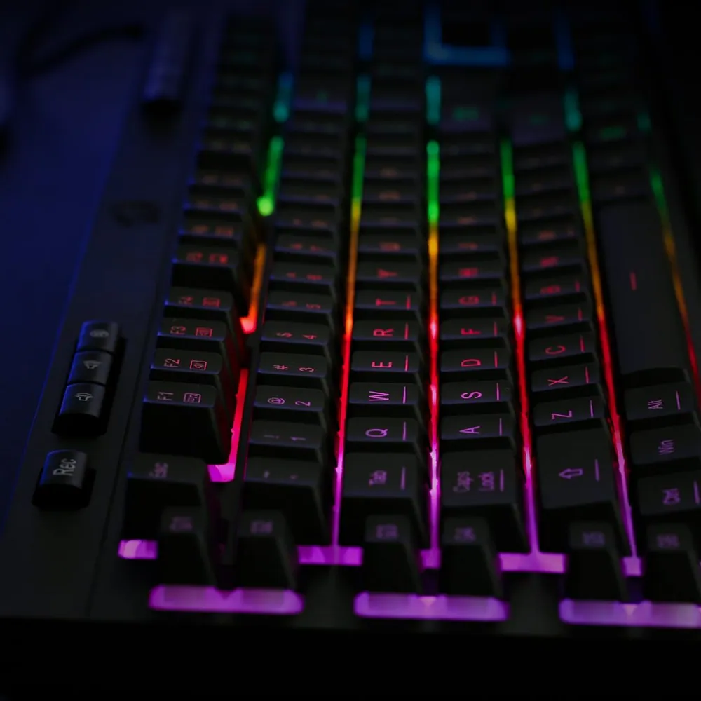 Redragon Shiva RGB Membrane Gaming Keyboard Black HU – 2. kép