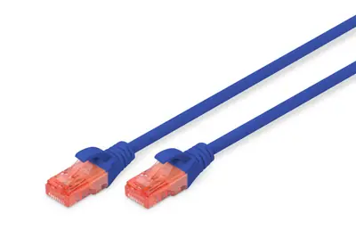 Digitus CAT6 U-UTP Patch Cable 0,25m Blue – 2. kép