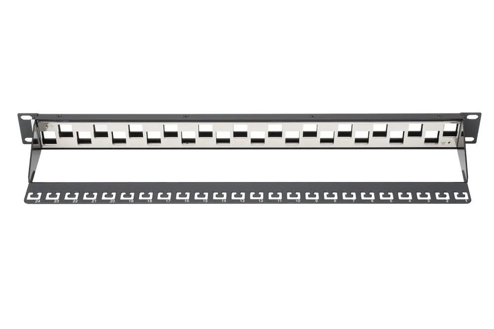 Digitus 24-port Patch Panel 1U Black – 2. kép