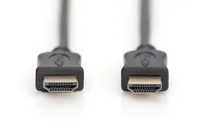 Assmann HDMI Standard connection cable, type A 5m Black – 2. kép