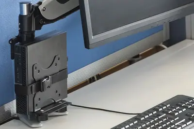 Digitus DA-90360 Multifunctional Mini Desktop PC Holder Black – 2. kép