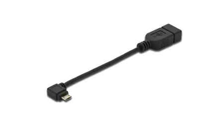 Assmann USB 2.0 adpter cable, OTG, type micro B - A – 2. kép
