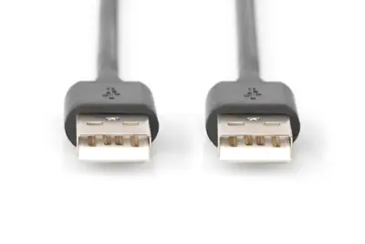 Assmann USB 2.0 connection cable, type A 1m Black – 2. kép