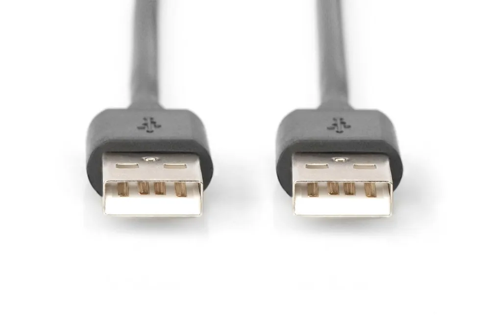 Assmann USB 2.0 connection cable, type A 1m Black – 2. kép