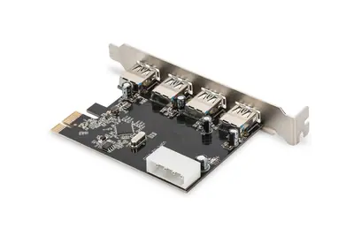 Digitus USB 3.0, 4 Port, PCI Express Add-On card – 2. kép