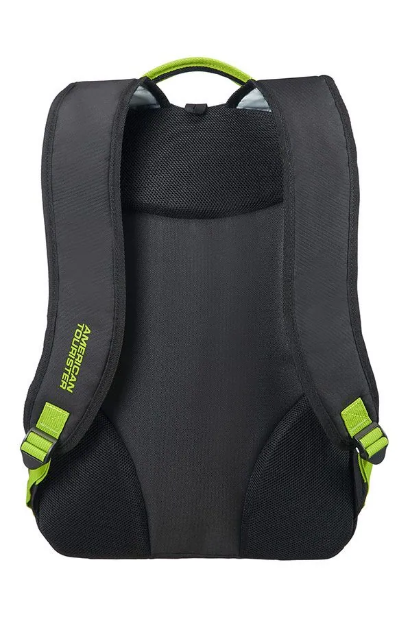 American Tourister Urban Groove UG4 Laptop Backpack 15,6" Black/Lime Green – 2. kép