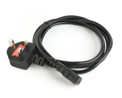 Gembird PC-187 UK Power cord 1,8m Black – 2. kép