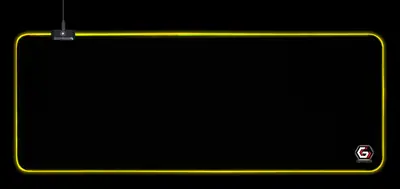 Gembird MP-GAMELED-L Gaming with LED light effect Large Egérpad – 2. kép