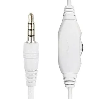 Gembird MHS-03-WTRD Stereo Headset White/Red – 4. kép