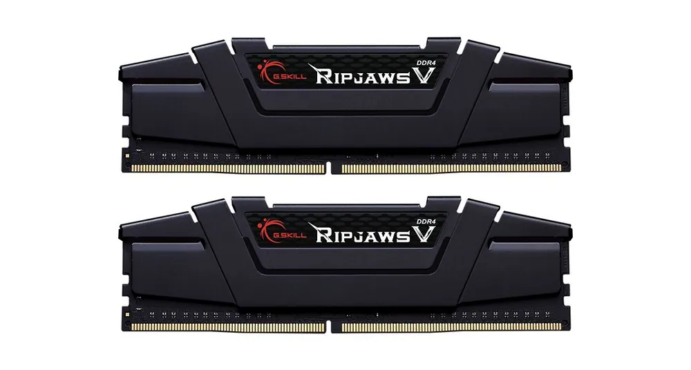 G.SKILL 16GB DDR4 3600Mhz Kit(2x8GB) Ripjaws V Black
